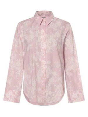 Zdjęcie produktu Marc O'Polo Bluzka damska Kobiety Bawełna lila|różowy|biały wzorzysty,