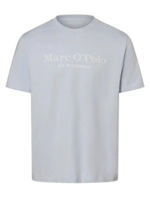 Zdjęcie produktu Marc O'Polo Koszulka męska Mężczyźni Bawełna niebieski nadruk,