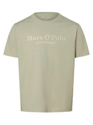 Zdjęcie produktu Marc O'Polo Koszulka męska Mężczyźni Bawełna zielony nadruk,