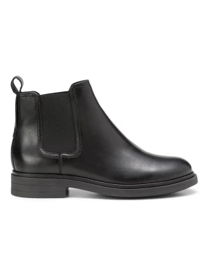 Zdjęcie produktu Marc O'Polo Shoes Skórzane sztyblety "Paula" w kolorze czarnym rozmiar: 41