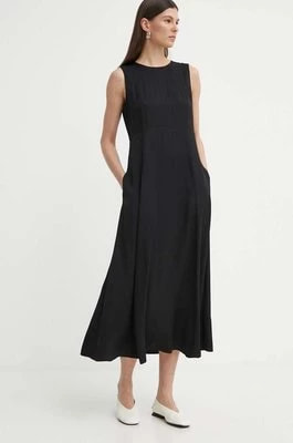 Zdjęcie produktu Marc O'Polo sukienka kolor czarny midi rozkloszowana 403116921365