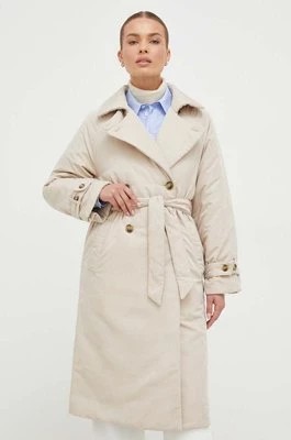 Zdjęcie produktu Marella kurtka dwustronna damska kolor beżowy przejściowa