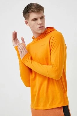 Zdjęcie produktu Marmot bluza sportowa Crossover kolor pomarańczowy z kapturem gładka