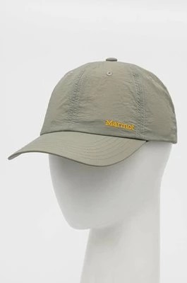 Zdjęcie produktu Marmot czapka z daszkiem Arch Rock kolor szary gładka
