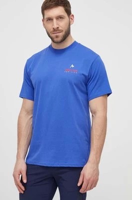 Zdjęcie produktu Marmot t-shirt sportowy Marmot For Life kolor niebieski z nadrukiem