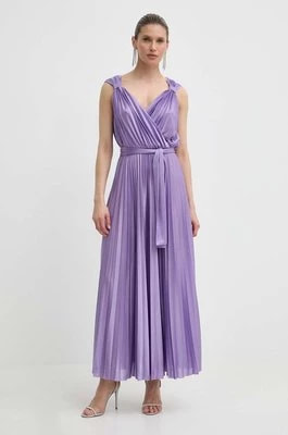 Zdjęcie produktu MAX&Co. sukienka kolor fioletowy maxi rozkloszowana 2416621074200