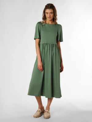 Zdjęcie produktu Max Mara Weekend Sukienka damska - Vestido Kobiety Bawełna zielony jednolity,