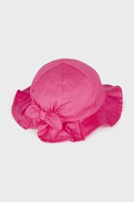 Zdjęcie produktu Mayoral kapelusz bawełniany dziecięcy kolor różowy bawełniany