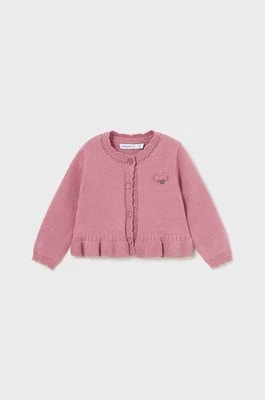 Zdjęcie produktu Mayoral kardigan niemowlęcy kolor różowy lekki