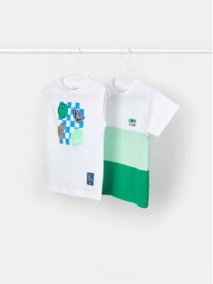 Zdjęcie produktu Mayoral Komplet 2 t-shirtów 03030 Biały Regular Fit