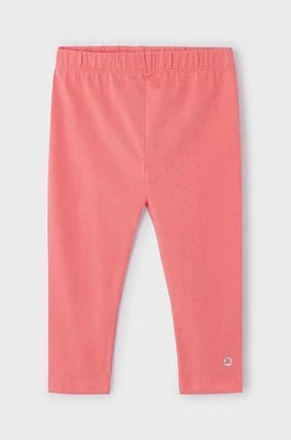 Zdjęcie produktu Mayoral legginsy 3/4 dziecięce kolor różowy gładkie