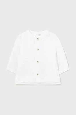 Zdjęcie produktu Mayoral Newborn koszula lniana niemowlęca kolor biały