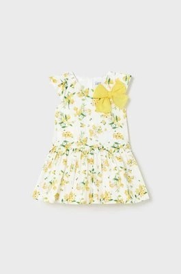Zdjęcie produktu Mayoral sukienka niemowlęca kolor biały mini rozkloszowana