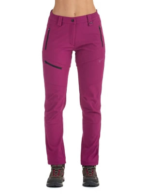 Zdjęcie produktu McKee's Spodnie softshellowe "Falzarego" w kolorze fioletowym rozmiar: XL