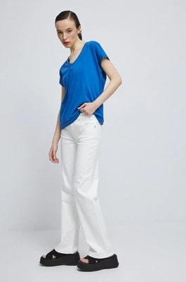 Zdjęcie produktu Medicine jeansy damskie kolor biały