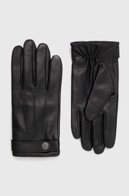 Zdjęcie produktu Medicine rękawiczki skórzane męskie kolor czarny
