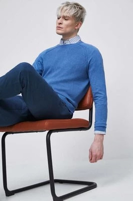 Zdjęcie produktu Medicine sweter męski kolor niebieski lekki
