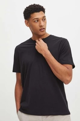 Zdjęcie produktu Medicine t-shirt bawełniany męski kolor czarny gładki