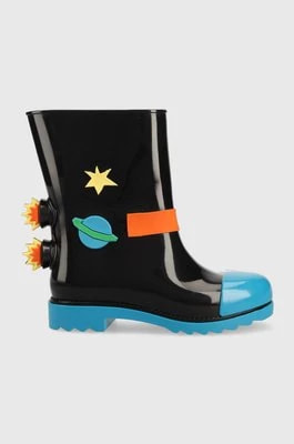 Zdjęcie produktu Melissa kalosze dziecięce Rain Boot + Fabula Inf kolor czarny