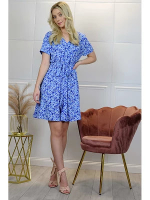 Zdjęcie produktu Merribel Sukienka "Fikusa" w kolorze niebieskim rozmiar: S