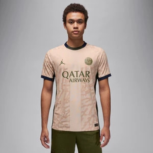 Zdjęcie produktu Męska koszulka piłkarska Authentic Jordan Dri-FIT ADV Paris Saint-Germain Match 2023/24 (wersja czwarta) - Brązowy