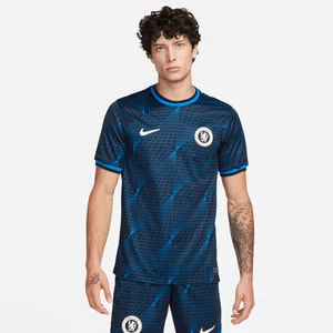 Zdjęcie produktu Męska koszulka piłkarska Nike Dri-FIT Chelsea F.C. Stadium 2023/24 (wersja wyjazdowa) - Niebieski