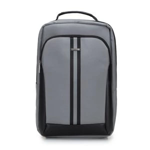 Zdjęcie produktu Męski plecak na laptopa 17” z tasiemką szary Wittchen
