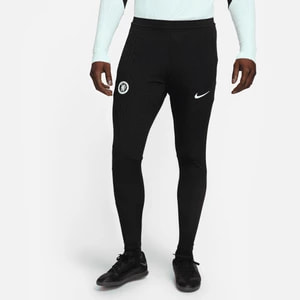 Zdjęcie produktu Męskie spodnie piłkarskie Nike Dri-FIT ADV Chelsea F.C. Strike Elite (wersja trzecia) - Czerń