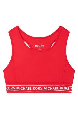 Zdjęcie produktu Michael Kors biustonosz sportowy dziecięcy R15105.114.150 kolor czerwony