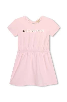 Zdjęcie produktu Michael Kors sukienka dziecięca kolor różowy mini prosta