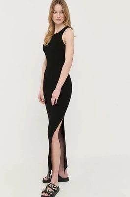 Zdjęcie produktu MICHAEL Michael Kors sukienka kolor czarny maxi dopasowana