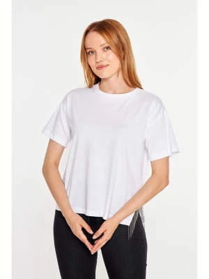 Zdjęcie produktu Mieles Koszulka w kolorze białym rozmiar: M