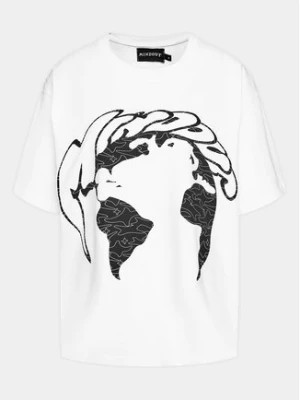 Zdjęcie produktu Mindout T-Shirt Globe Biały Boxy Fit