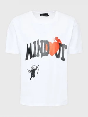 Zdjęcie produktu Mindout T-Shirt Unisex Heart Biały Oversize