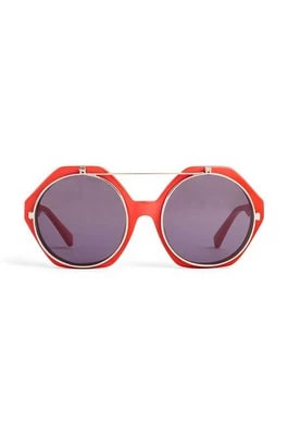 Zdjęcie produktu Mini Rodini okulary przeciwsłoneczne dziecięce kolor czerwony