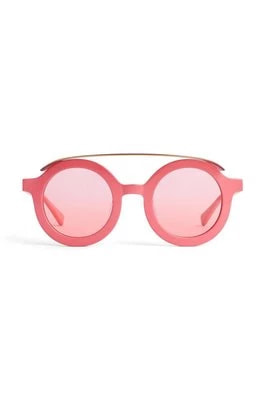 Zdjęcie produktu Mini Rodini okulary przeciwsłoneczne dziecięce kolor różowy