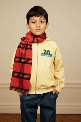 Zdjęcie produktu Mini Rodini szalik bawełniany dziecięcy kolor czerwony wzorzysty