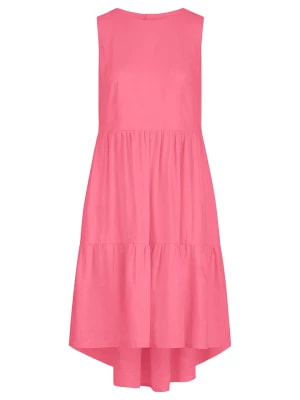 Zdjęcie produktu mint & mia Lniana sukienka w kolorze różowym rozmiar: 34