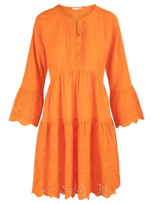 Zdjęcie produktu mint & mia Sukienka w kolorze pomarańczowym rozmiar: 42