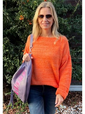 Zdjęcie produktu miss goodlife Sweter w kolorze pomarańczowym rozmiar: XS
