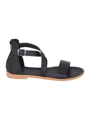 Zdjęcie produktu Miss Hera Skórzane sandały w kolorze czarnym rozmiar: 38