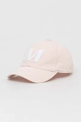 Zdjęcie produktu Miss Sixty czapka z daszkiem kolor różowy z aplikacją