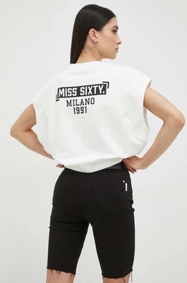 Zdjęcie produktu Miss Sixty top damski kolor biały