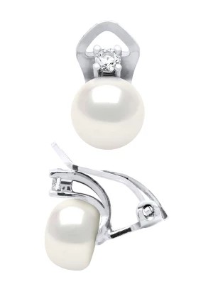 Zdjęcie produktu Mitzuko Srebrne klipsy z perłami rozmiar: onesize