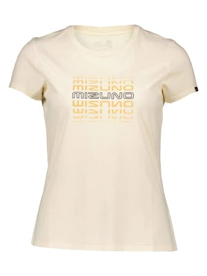Zdjęcie produktu Mizuno Koszulka "Athletic" w kolorze kremowym rozmiar: S