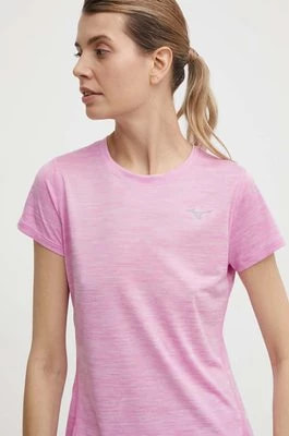 Zdjęcie produktu Mizuno t-shirt do biegania Impulse core kolor różowy J2GAA721