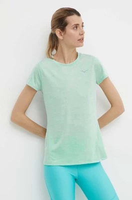 Zdjęcie produktu Mizuno t-shirt do biegania Impulse core kolor zielony J2GAA721