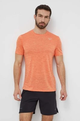 Zdjęcie produktu Mizuno t-shirt do biegania Impulse Core kolor pomarańczowy J2GAA519