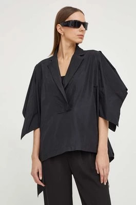 Zdjęcie produktu MMC STUDIO bluzka damska kolor czarny gładka