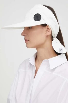 Zdjęcie produktu MMC STUDIO czapka z daszkiem bawełniana kolor biały gładka FELIA.HAT